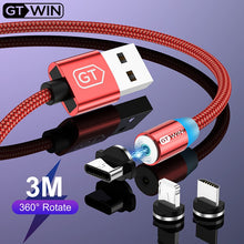 Load image into Gallery viewer, 3M Magnetic USB Cable Charger